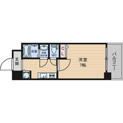 グラマシー心斎橋東（旧ユーカ心斎橋東）の物件間取画像